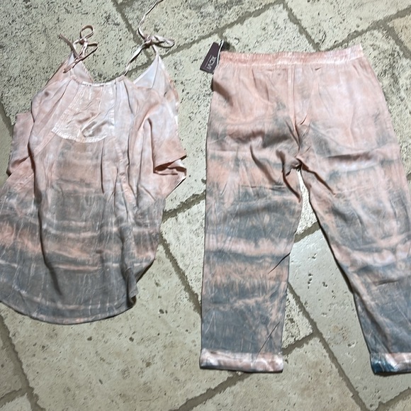 XCVI 100% tensel 2 piece set  GORGEOUS peekaboo shoulder see pic SIZE XS/S  NWT - Picture 4 of 13